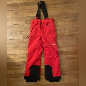 Spyder snow pants for boys in excellent condition